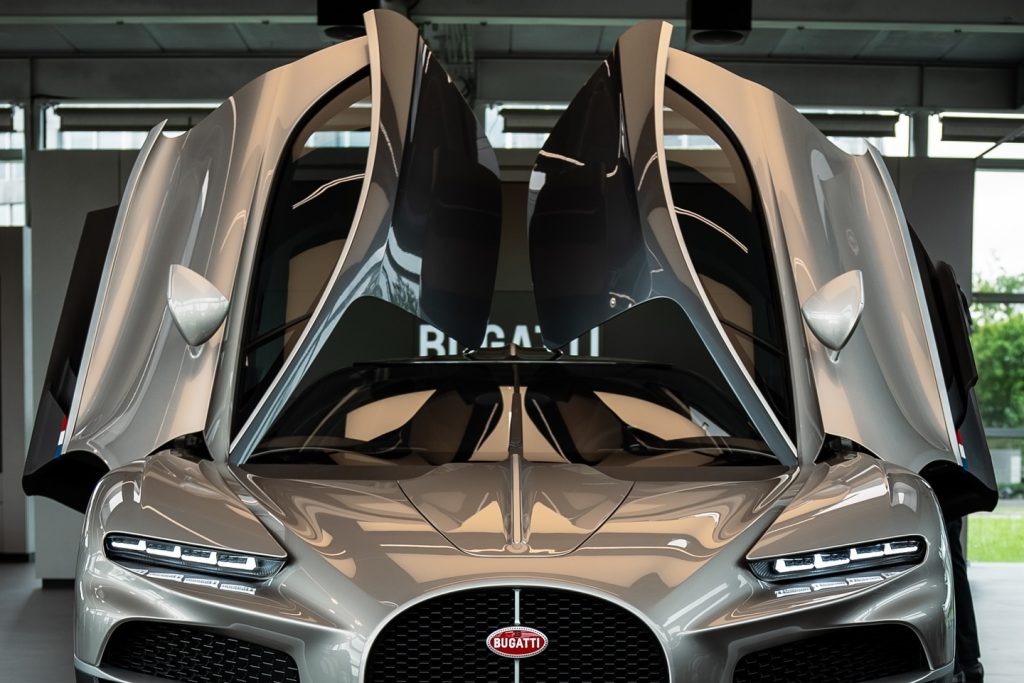 Front of the Bugatti Tourbillon